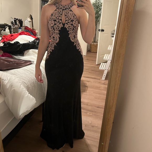 Aqua Dresses from Bloomingdales Evening Gown/Prom Dress - Picture 2 of 7